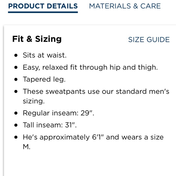 Gender neutral TALL tapered sweatpants XXXL TALL - Picture 3 of 7